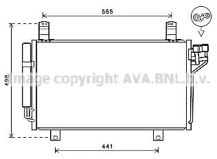 AVA QUALITY COOLING Kondensators, Gaisa kond. sistēma MZ5264D